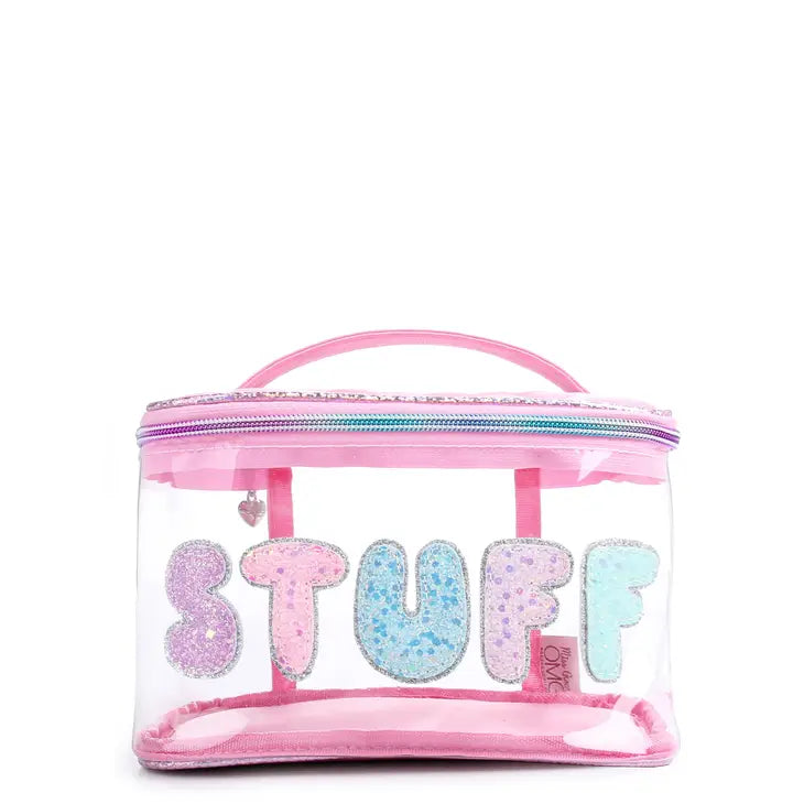 'Stuff' Clear Glam Bag
