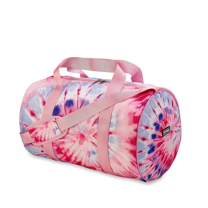 Razzy Tie-Dye Canvas Duffle Bag